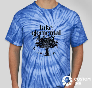Lake Elemental Tie-Dye T shirt