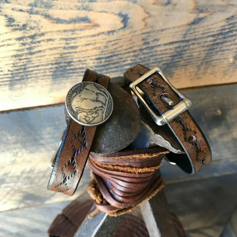 Hand Tooled Buffalo nickel