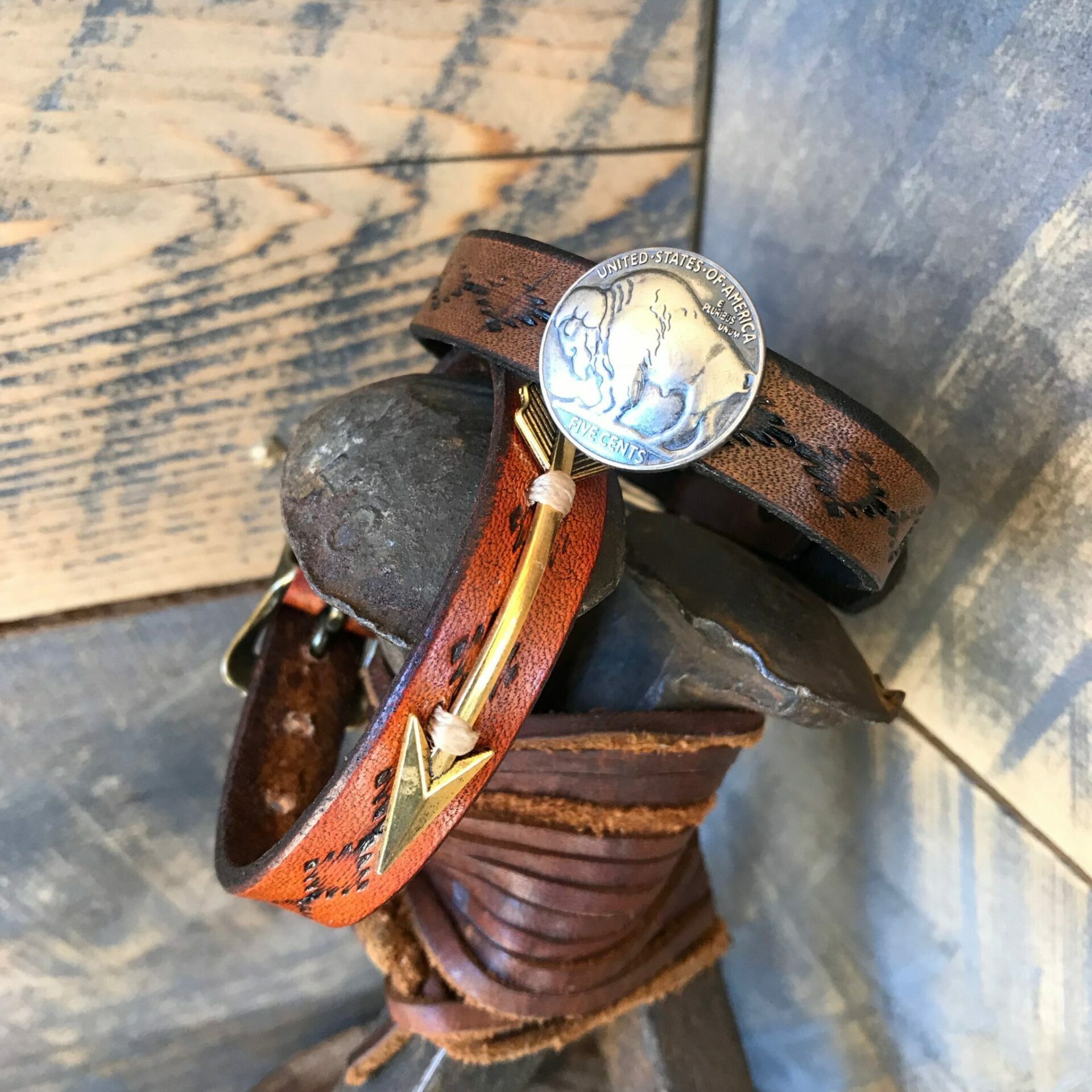 Hand Tooled Buffalo nickel