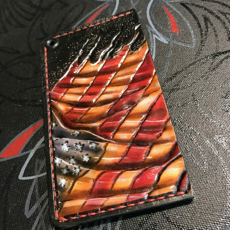 Custom cash and carry – The Liberty 1776 minimalist wallet