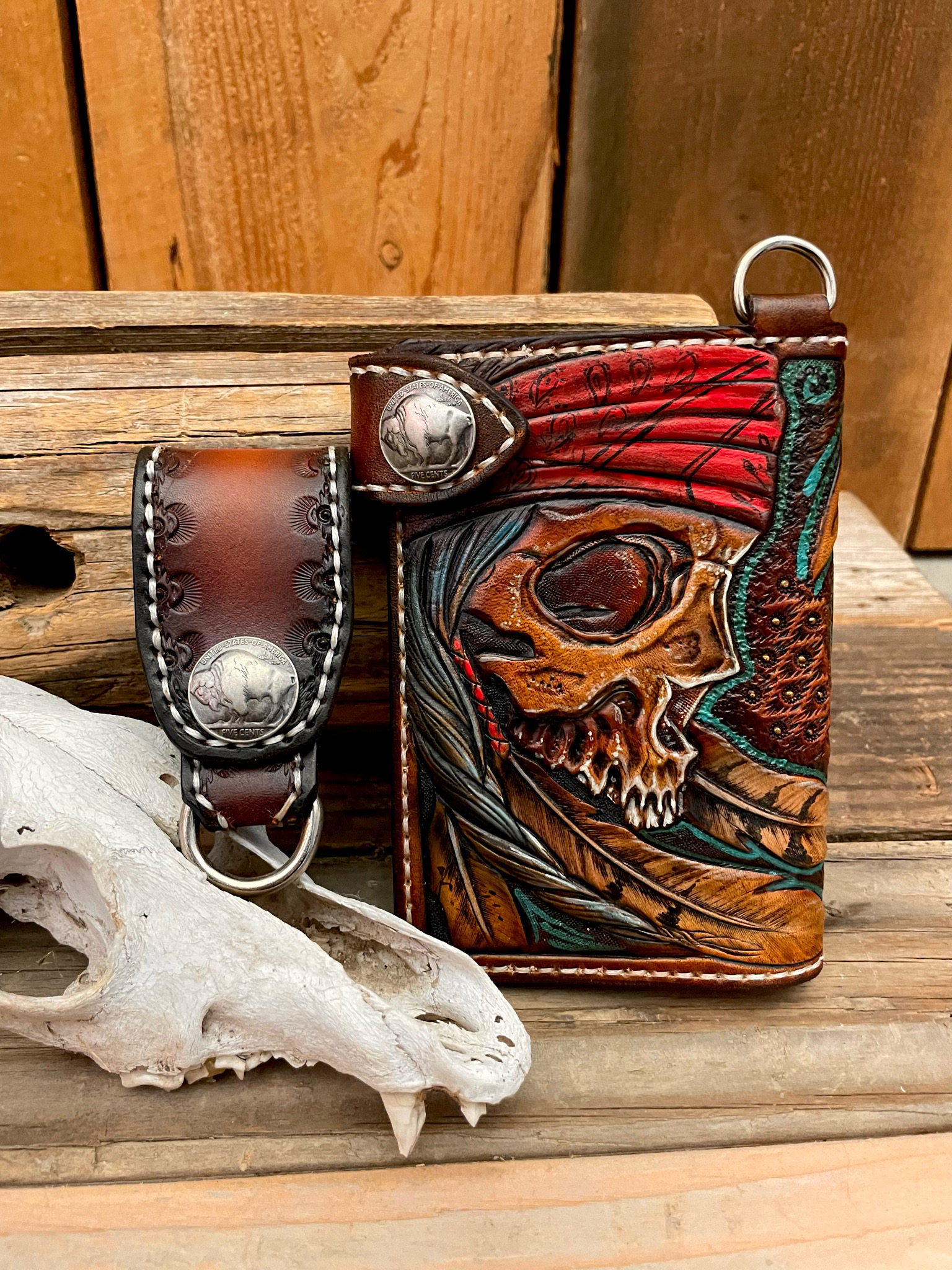 Custom Skull and Filigree