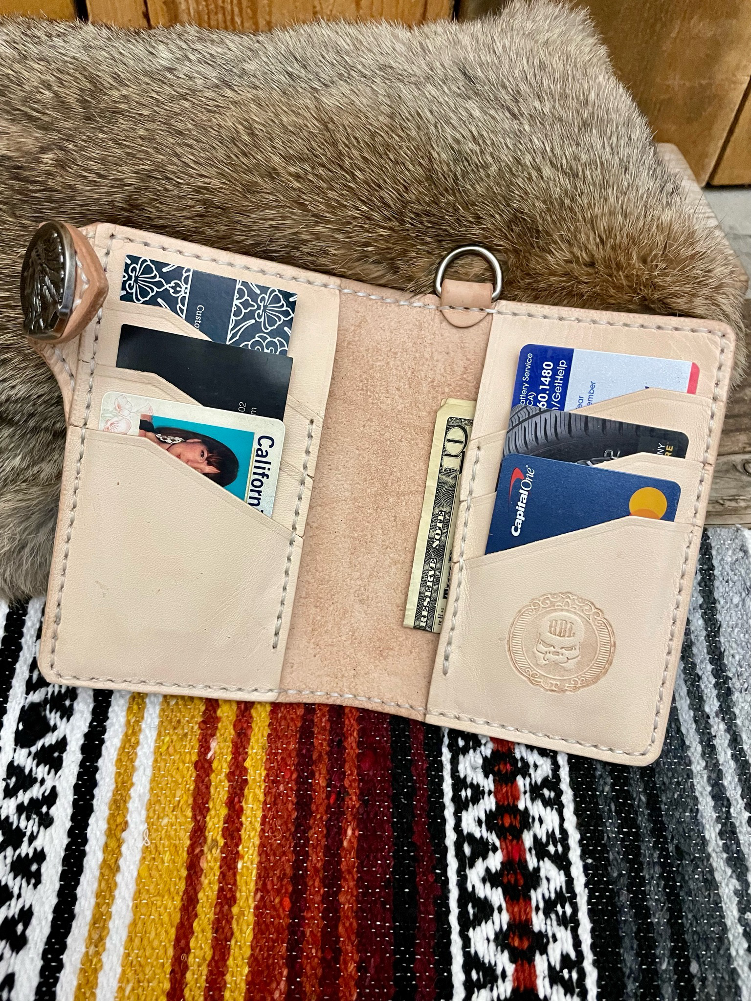 Rawhide Medium Nomad Series II Wallet