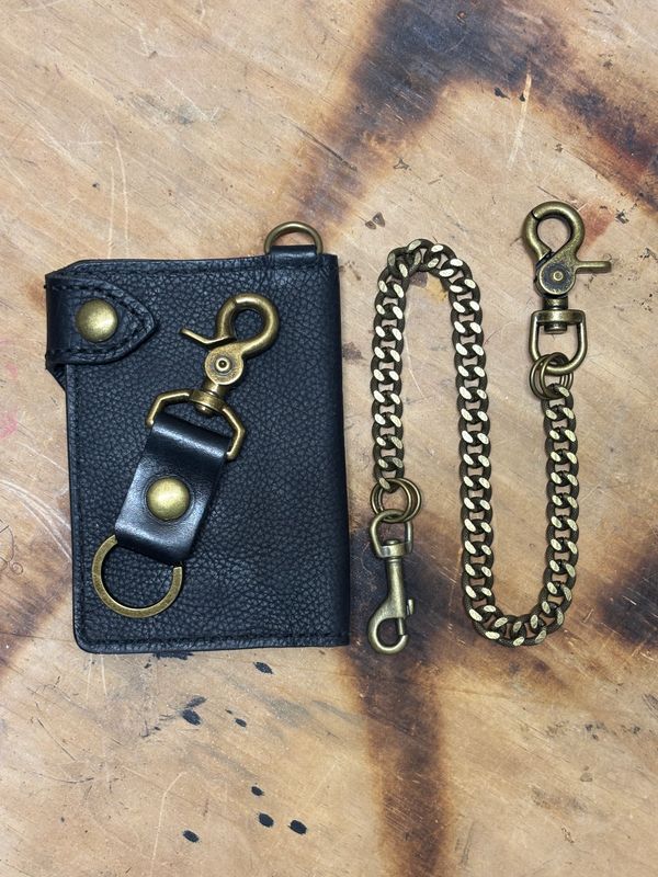 5 3/4 5 3/4" BLACKED OUT WITH BRASS