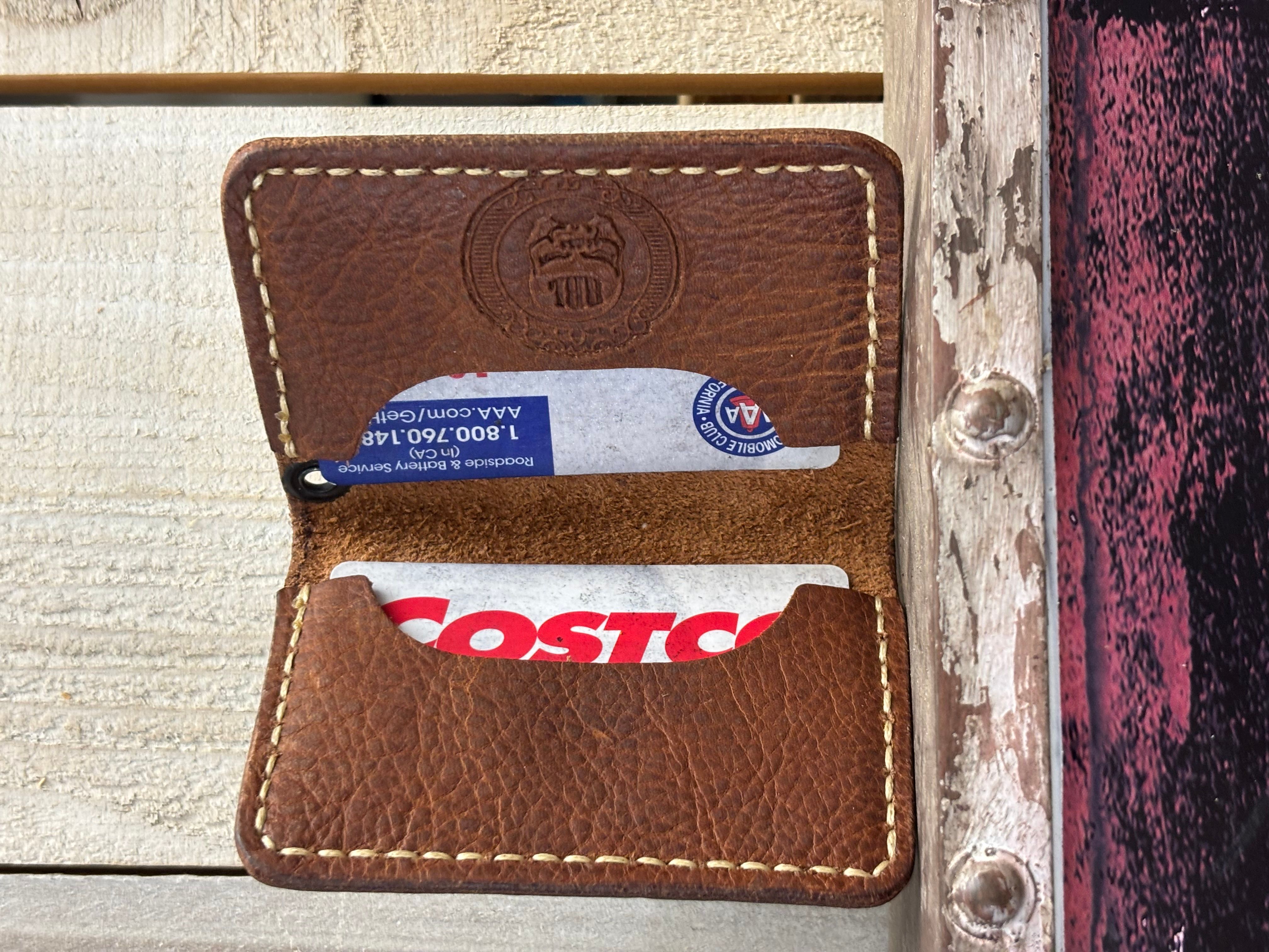 Brown with oval concho