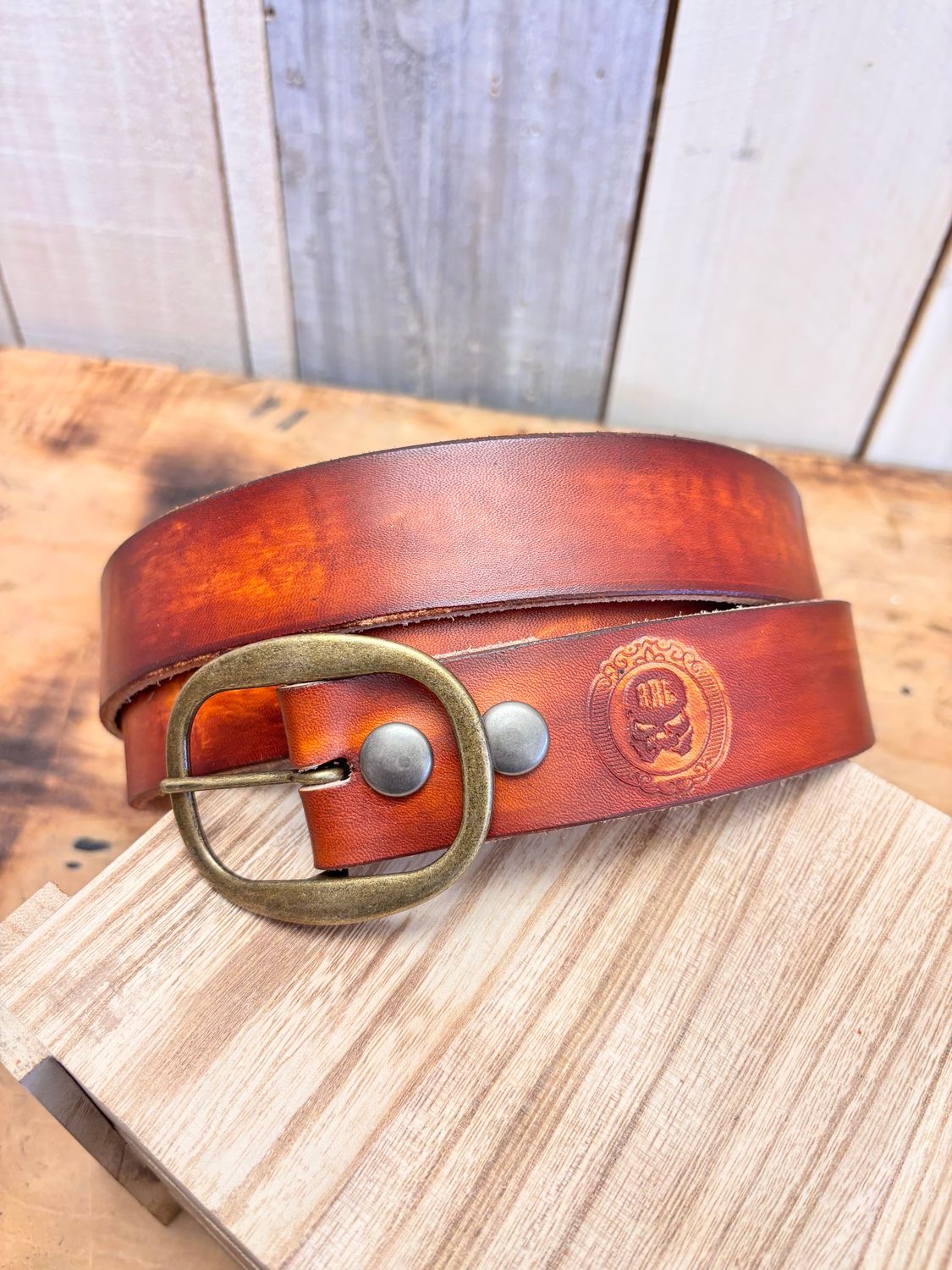 Vintage brown 1 1/2”