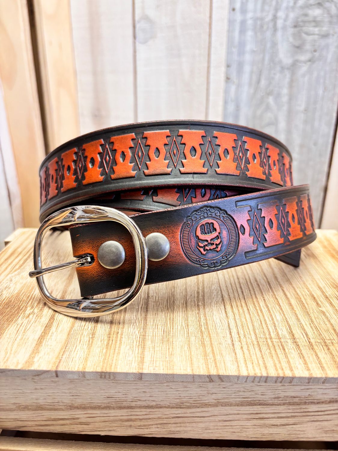 Saddle tan South west 1 1/2”