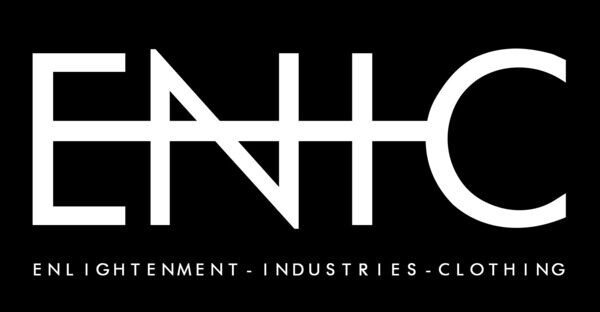 Logo de ENIC. Enlightenment Industries Clothing.