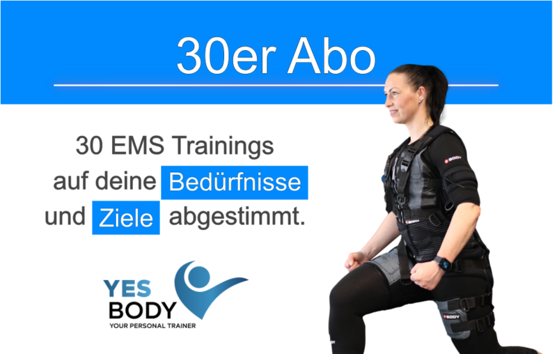 EMS Training Zug - 30er Abo EMS Training Zug - 30er Abo