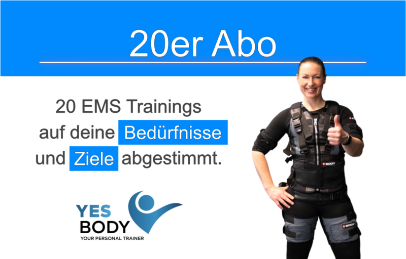 EMS Training Zug - 20er Abo EMS Training Zug - 20er Abo