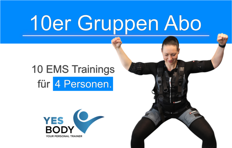 EMS Gruppen Training 10er Abo EMS Gruppen Training 10er Abo