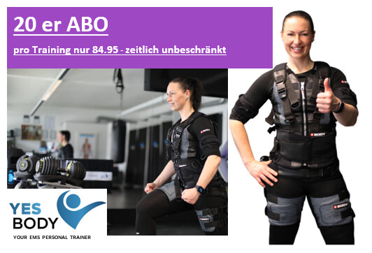 20er Abo - EMS Training Zug 20er Abo - EMS Training Zug