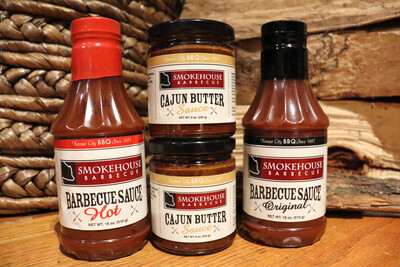 Cajun Butter and Barbecue Sauce Pack