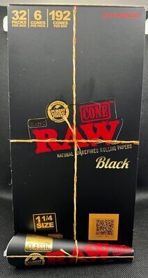 RAW BLACK CONE 1 1/4 32/6/192 52054