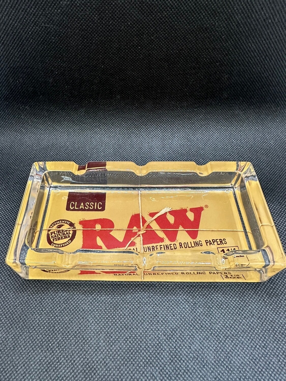 RAW CLASSIC PACK GLASS ASHTRAY