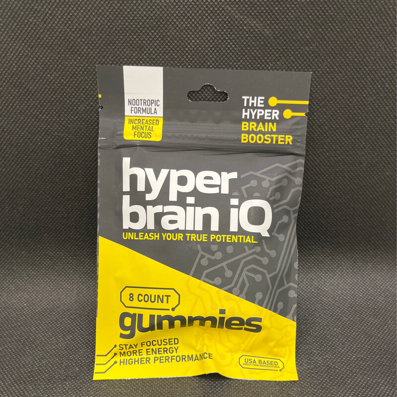 HYPER BRAIN IQ VITAMIN GUMMIES 8CT