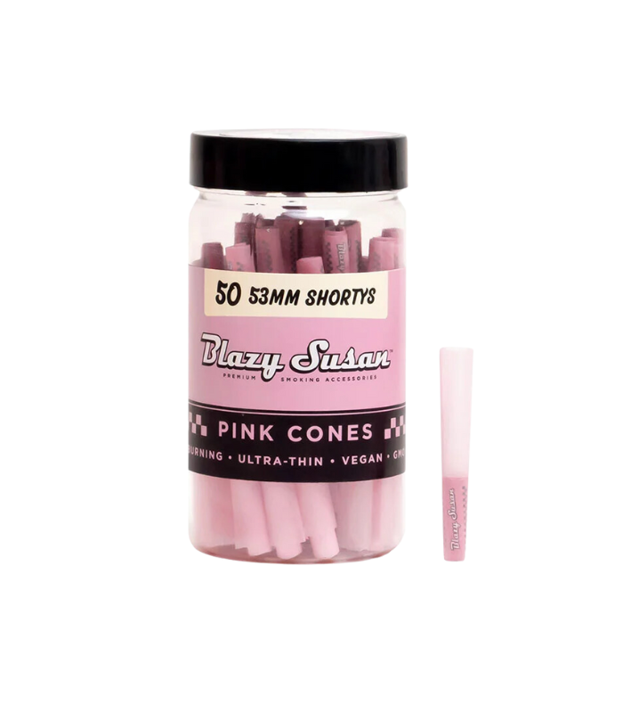 BLAZY SUSAN 53MM PRE ROLLED CONES 50/JAR