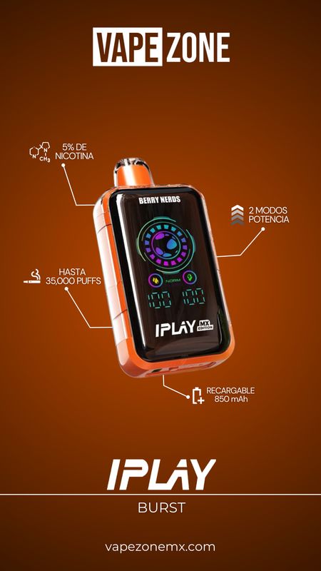 IPLAY BURST 45000 PUFFS