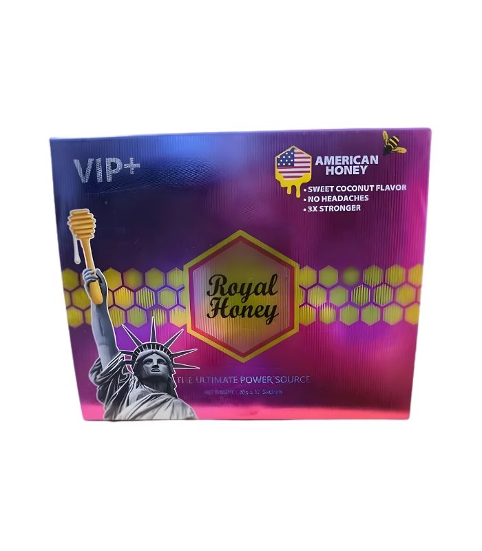ROYAL HONEY VIP+ COCO 20G X 12 PACKS