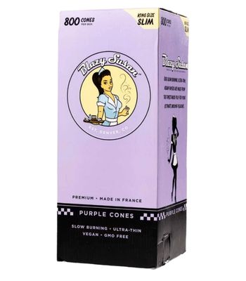 BLAZY SUSAN CAJA 800 CONOS KING SIZE - MORADOS