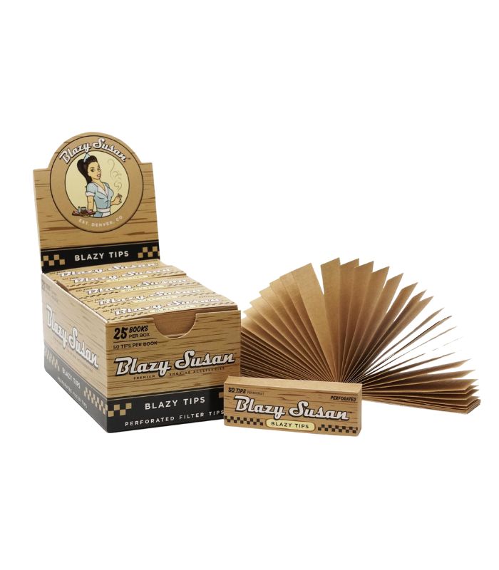 BLAZY SUSAN TIPS - 25 PACKS / 50 FILTROS CAFE