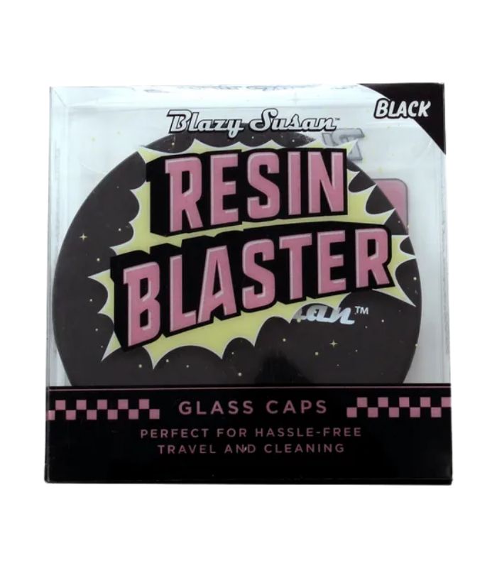 BLAZY SUSAN RESIN BLASTER GLASS CAPS - NEGRO