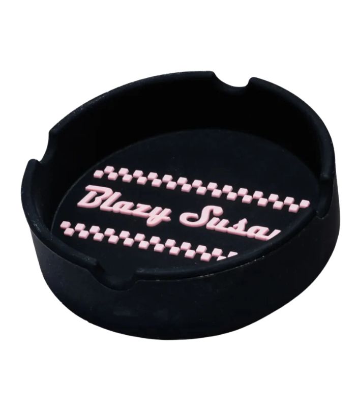 BLAZY SUSAN CENICERO DE SILICON CLÁSICO - NEGRO