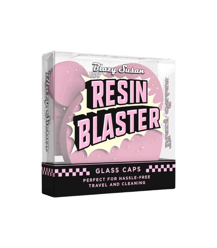 BLAZY SUSAN RESIN BLASTER GLASS CAPS - ROSA