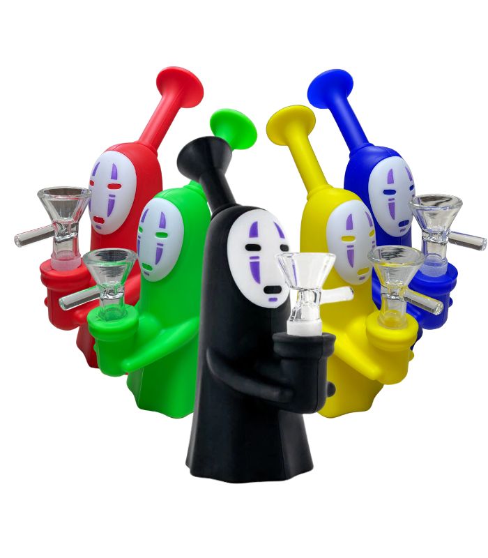 BONG DE SILICON KAONASHI 6” - COLORES VARIADOS