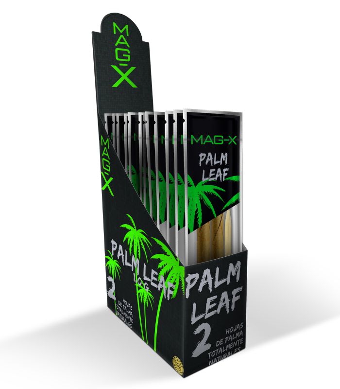 MAG-X BLUNTS 15 PACKS / 2 PREROLADOS - PALM LEAF