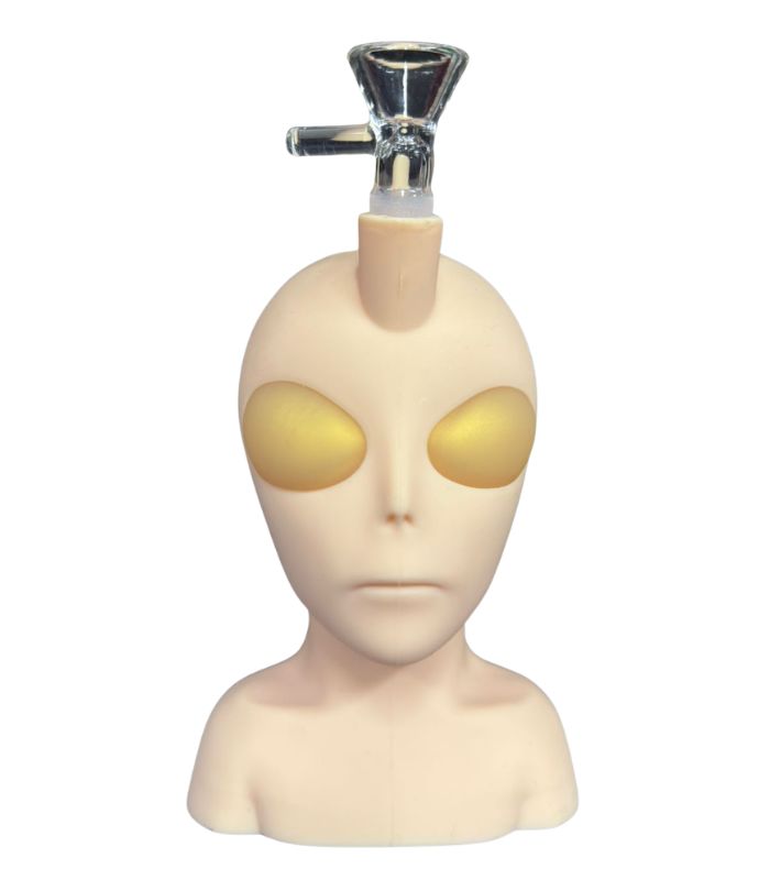 BONG DE SILICON ALIEN FACE 8"