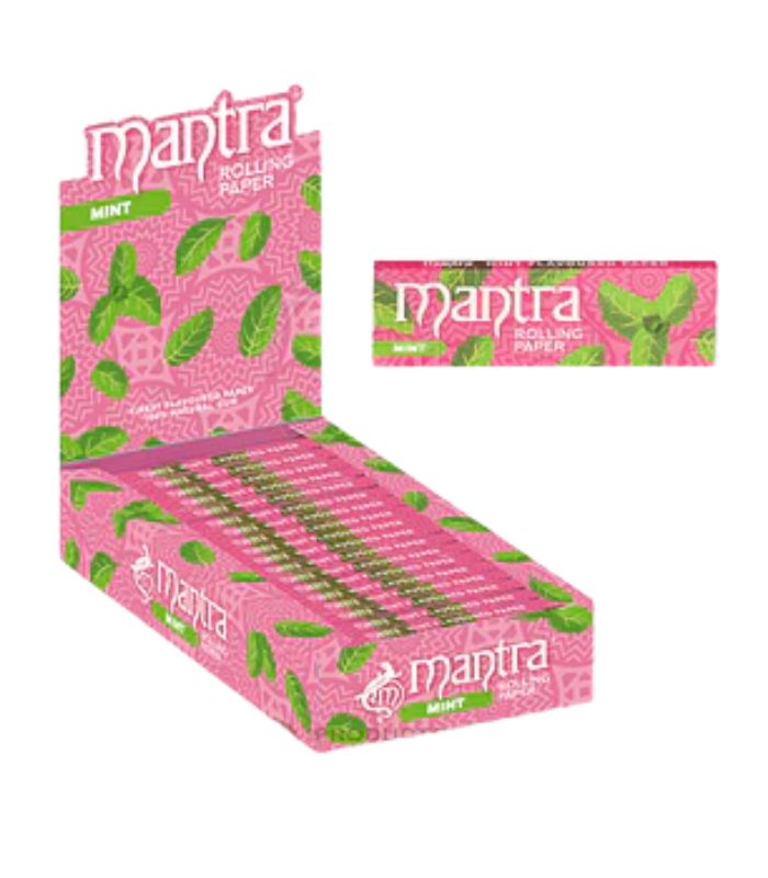 MANTRA MENTA MEDIUM CON FLOWPACK - 25 PACKS / 33 PAPELES