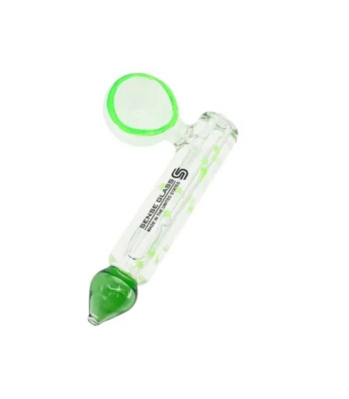 SENSE GLASS HANDPIPE FROSTED BOWL 5”