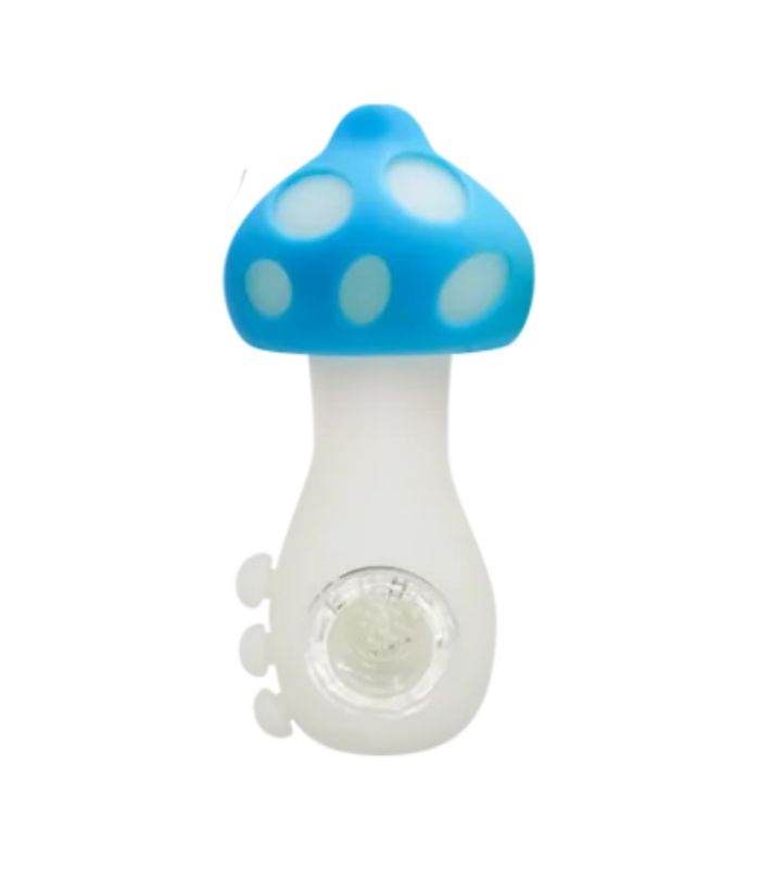 PIPA DE SILICON HONGO 4” - AZUL
