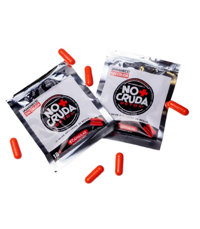 NO + CRUDA DETOX - 1 SOBRE CON 2 CAPS