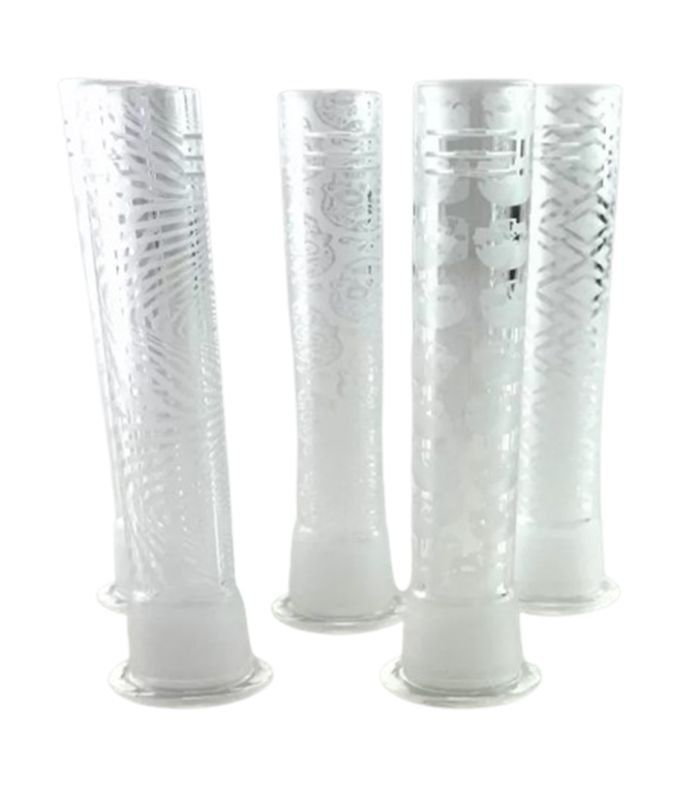 DOWNSTEM FROSTED 4.5” 19MM - 5 PIEZAS