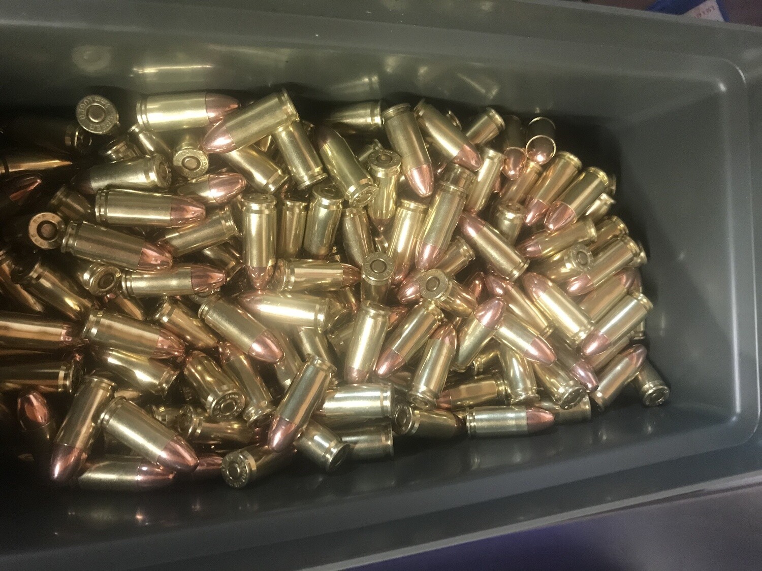 RM - .9mm FMJ 115gr 500 Rounds ($1.00 Each)