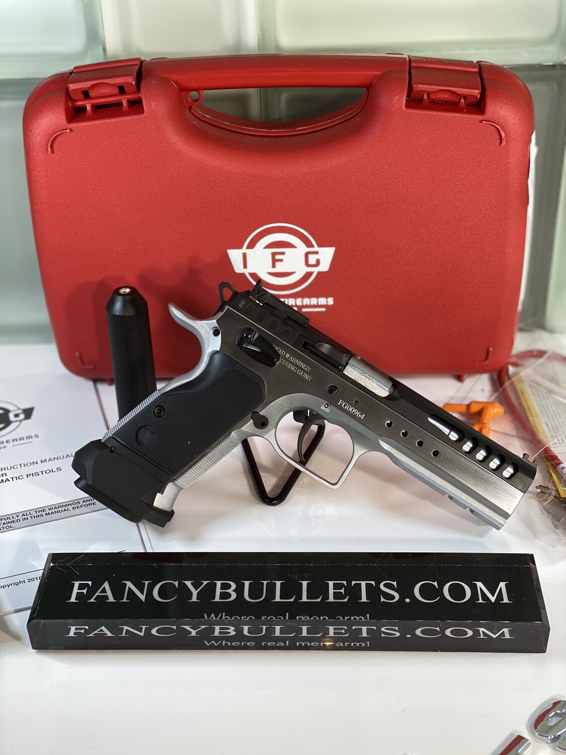 ITALIAN FIREARMS GROUP DEFIANT LIMITED MASTER COMPETITION PISTOL 10MM