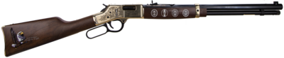 Henry H006ES Big Boy Eagle Scout Centennial Tribute Lever Action 44 Mag,44 Spec 10+1 20" Octagon Barrel Polished Brass American Walnut Right Hand Henry H006ES Big Boy Eagle Scout Centennial Tribute Lever Action 44 Mag,44 Spec 10+1 20" Octagon Barrel Polished Brass American Walnut Right Hand
