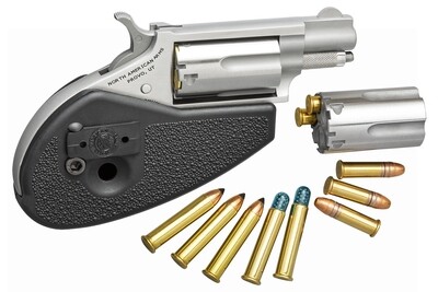 NAA-22MC-HG, 22 Magnum w/ Holster Grip – 1 1/8” Barrel