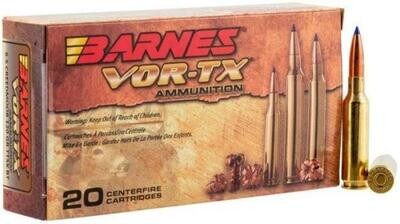 Barnes VOR-TX Rifle Ammunition 6.5mm Creedmoor 120 gr TTSX-BT 2910 fps 20/ct