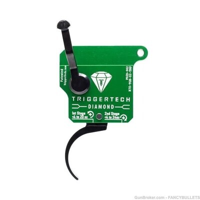 Triggertech Rem 700 Clone Two Stage Diamond Pro Curved Trigger