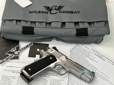WILSON COMBAT VICKERS ELITE COMMANDER S/S 45ACP