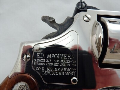 UNFIRED, 2002 Smith Wesson 15 Lew Horton McGivern Nickel