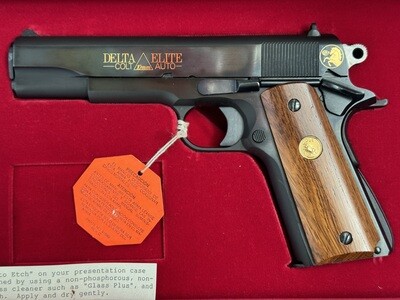 NEW UNFIRED, COLT 1911 DELTA ELITE 1ST EDITION 10MM 5&quot;
