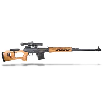 Feg Defense New Production Hungarian Dragunov-18 7.62x54r 24.41&quot; Bbl Rifle w/PSO1-M2 Optic &amp; (2) 10rd Mags HD-18-PSO1-M2