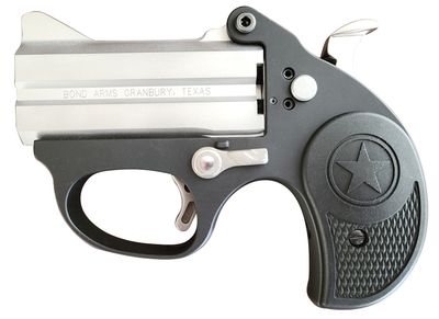 Bond Arms BASL Stinger 9mm Luger 2rd 3" Matte Stainless Steel Barrel, Anodized 7075-T6 Aluminum Frame, Rebounding Hammer, Black Rubber Grip, Manual Safety