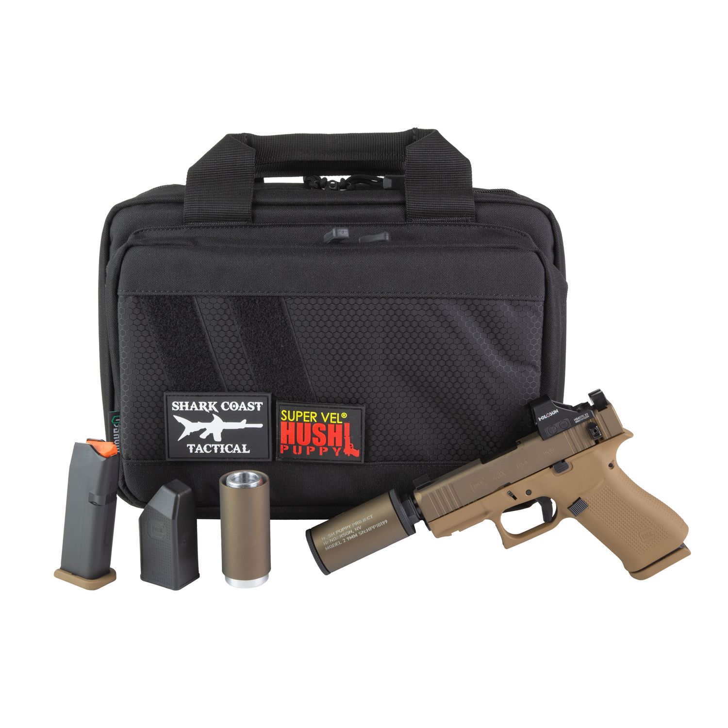 GLOCK, 43X Hush Puppy.