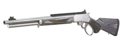 MARLIN 1895 TRAPPER 45-70 GOVT LEVER RIFLE BLK/STS, 45-70 GOV'T.