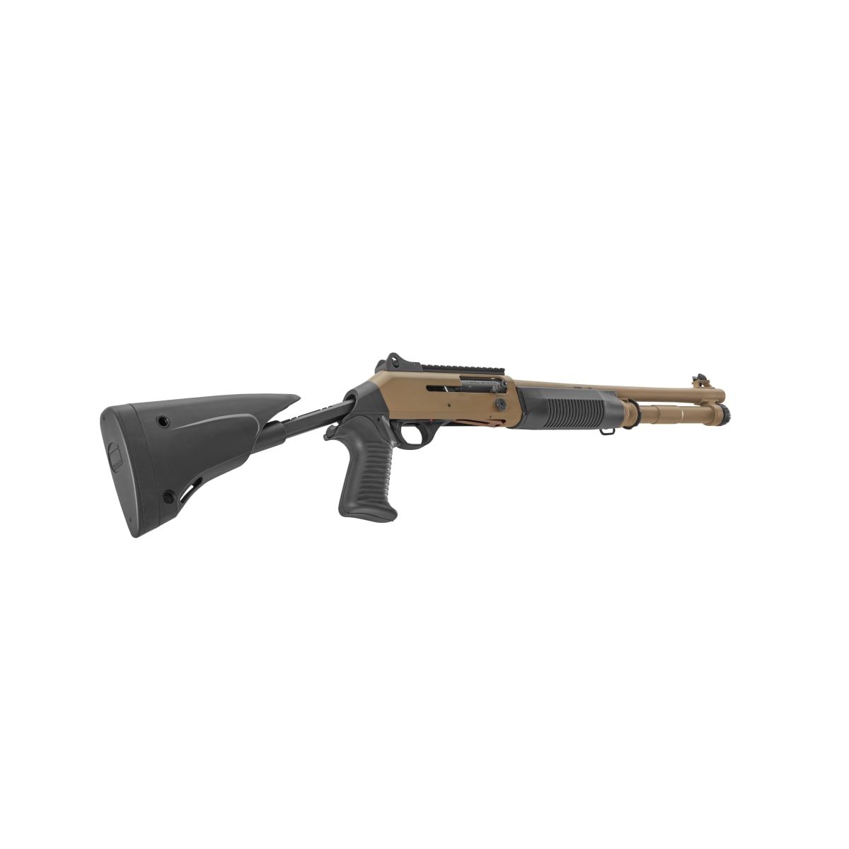 NEW. Benelli M4 EXT 12 GA 18.5" Bbl ARGO Dual-Piston 7+1 Cap Enlarged.-img-2