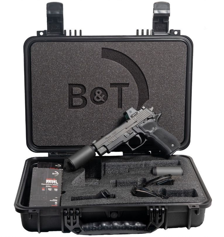 SIG 226 / B&amp;T HUSH PUPPY KIT with Slide Lock for "Stealth Mode"